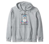 Silly Goose Teacher Club Funny Educator Sudadera con Capucha