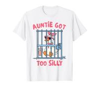 Silly Goose Tonto Pandilla Bendita Tía Tía Demasiado Tonto Camiseta