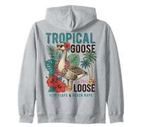 Silly Goose Tropical Goose On The Loose Sudadera con Capucha