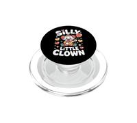 Silly Little Clown Girlfriend Cara De Payaso Clowngirl PopSockets PopGrip para MagSafe