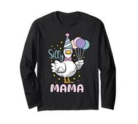 Silly Mama Goose Sillyiest Birthday Party Family Matching Manga Larga