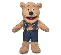 Silly Puppets, Marioneta de mano de animal, 35 cm, Oso tonto, Marrón, Felpa, Niño, 3 años en adelante
