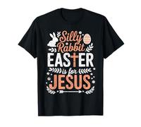 Silly Rabbit Easter es para Jesus Christian Faith Apparel Camiseta