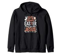 Silly Rabbit Easter es para Jesus Christian Faith Apparel Sudadera con Capucha