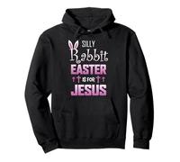Silly Rabbit Easter Is For Jesus Sudadera con Capucha