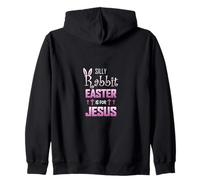 Silly Rabbit Easter Is For Jesus Sudadera con Capucha