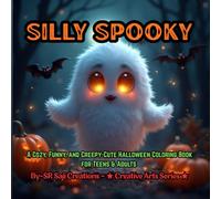 Silly Spooky: A Cozy, Funny, and Creepy-Cute Halloween Coloring Book for Teens & Adults (Creepy-Cute & Horror Coloring Series)