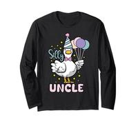 Silly Uncle Goose Sillyiest Birthday Party Family Matching Manga Larga