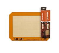 Silpat Alfombrilla de silicona antiadherente para hornear de tamaño pequeño, 21,6 x 29,5 cm