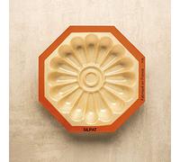 Silpat - Molde de flor con forma de pastel, cocina antiadherente, reutilizable, silicona alimentaria, para hornear homogéneo, fácil de desmoldar, compatible con horno, congelador, calidad profesional