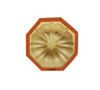 Silpat Molde para tarta de roseta de 25 cm, cocción uniforme, liberación perfecta, brownie, quiches, clafoutis, tartas, forma de silicona antiadherente, reutilizable, calidad profesional