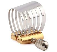Silriku 1 pinza para saxofón alto, pinza para boquilla, clip de ligadura, clip de cabeza de saxofón, ligadura de saxofón, oro y plata