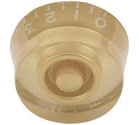 Silriku Perillas de velocidad de control de guitarra eléctrica para perillas LP de repuesto, color dorado, 4 unidades