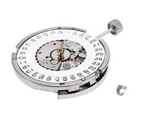 Silriku ST6 - Reloj de 3 pines con mecanismo mecánico automático para hombre, plata