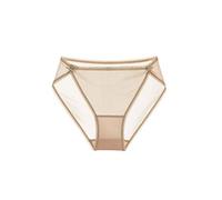 SilRiver Damen 100% Seiden Komfortable Höschen Unterwaesche Seide Slips (Nackt,Medium)