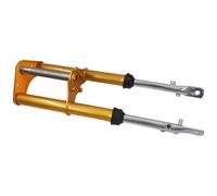 Silscvtt Juego de horquillas delanteras amarillas de 57 cm de repuesto para Honda 2004-2015 CRF50 XR50 CRF XR 50