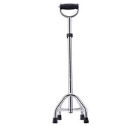 SilteD Andador con Ruedas, Bastón para Caminar, Equilibrio Ajustable y liviano, Ayuda para la Movilidad, Muleta de Aluminio Estable, Productos ortopédicos, Accesorios, bastón para Hombres y Mujeres