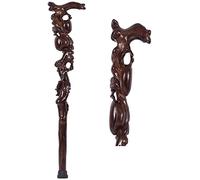 SilteD Bastones Andadores para Personas Mayores Muletas de Madera, Muletas para Adultos, Aspecto Hermoso, Material Duradero, Andador con Andador, Ayuda para la Movilidad Duradera