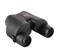 SilteD Binoculares 10X25 Binoculares Fix-Focus, Visión Nocturna Alta Definición, para Pesca Senderismo Observación de Aves Marina/Negro