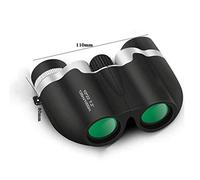 SilteD Binoculares Visión Nocturna Binoculares Duraderos/Lentes de Telémetro, Impermeables Totalmente Recubiertos Fácil de Transportar para Caza y Pesca Camping/Senderismo/Negro