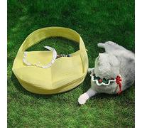 SilteD Bolsa de Transporte para Mascotas - Bolsa de Viaje para Perros y gatos, Bolsa Tipo Bandolera para gatos, Bolsa de Transporte para Perros, cómodas Bolsas de Hombro de Malla Suave y Transpirable