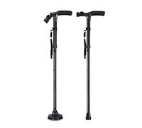 SilteD Caminar Ajustable, telescópico multifunción Antideslizante, Cuatro Patas para muletas de ancianos-11.19 Present