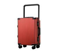 SilteD Maleta Maleta con Ruedas para Equipaje con Rueda Universal Maleta con contraseña Maleta de Viaje Maleta con Ruedas portátil de aleación de Aluminio Maleta Grande (Color: G, Taille Unique: 20in)