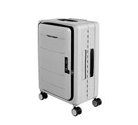 SilteD Maleta Plegable Que Ahorra Espacio, Multifuncional, Todo en uno, Caja de Viaje con Ruedas universales, Caja de contraseña, Maleta Grande (Color: K, tamaño único: 24 Pulgadas)