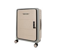 SilteD Maleta Plegable Que Ahorra Espacio, Multifuncional, Todo en uno, Caja de Viaje con Ruedas universales, Caja de contraseña, Maleta Grande (Color: A, tamaño único: 20 Pulgadas)
