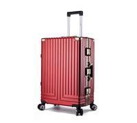 SilteD Maleta rígida para Equipaje de Mano con Ruedas, Ligera, para PC, Equipaje de Viaje, Maleta Gruesa anticaída, Maleta Grande (Color: B, tamaño único: 28 Pulgadas)