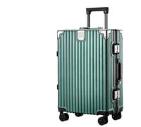 SilteD Maleta rígida para Equipaje de Mano, Ligera, Gruesa, Resistente, de aleación de Aluminio, Equipaje de Viaje, Maleta anticaída, Maleta Grande (Color: G, tamaño único: 26 Pulgadas)