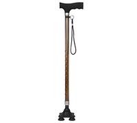 SilteD Muletas Ajustables para Hombres y Mujeres, muletas de Cuatro Patas Ligeras y Fuertes, ayudas para Caminar para Personas Mayores, Ancianos y discapacitados