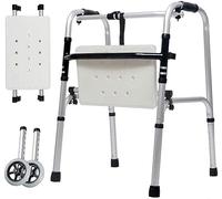 SilteD Muletas Antideslizantes bastón de Aluminio para Ancianos discapacitados con Hospital Present