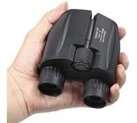 SilteD Prismáticos Profesionales 10X25 Bak4 Prisma Zoom de Alta Potencia Binocular Telescopio de Caza portátil Alcance de Bolsillo para Deportes Binoculares