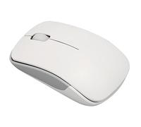 SilteD RajoNN Ratón ergonómico, tamaño Mini, cómodo con ratón inalámbrico portátil de 2,4 GHz para Viajes en casa (Blanco)