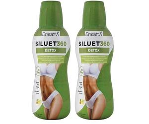 SILUET 360 DETOX 600ML DRASANVI (Paquete de 2)