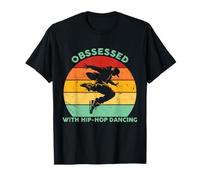 Silueta de baile hip-hop obsesionada con el hip-hop Camiseta