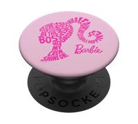 Silueta de Barbie Be The Boss PopSockets PopGrip Adhesivo