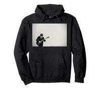Silueta de Escenario de Leyenda de Guitarra Rock AC DC Sudadera con Capucha