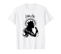 Silueta de la Reina de Las Sombras Camiseta gráfica económica