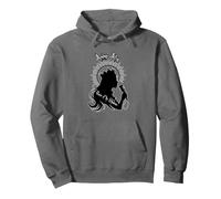 Silueta de la Reina de Las Sombras Sudadera con Capucha