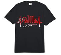 Silueta de Singapur Latido del corazón Asia Singapura Comfort Colors Adult Heavyweight T-Shirt