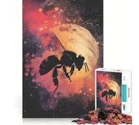 Silueta Galaxia para Adultos, Rompecabezas de 1000 Piezas, Juguete para Ejercicio Mental, Entretenimiento Suave, Diseño para Ensamblar, Regalo de Temporada 50x75cm