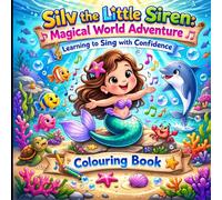 Silv the Little Siren: Magical World Adventure: Fun & Magical Colouring Book for Kids Ages 3-8
