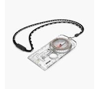 Silva Brújula acrílica/aluminio 3E, brújula de placa base con marcas luminosas, nivel experto 1:24000-1:50000, cápsula llena de líquido