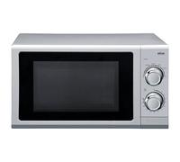 Silva Homeline MW-U 25.4 - Microondas empotrables (700 W, 17 L, 6 niveles de potencia con descongelación, temporizador 30 minutos, señal de sonido, placa giratoria de cristal, 24,5 cm)