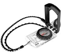 Silva Peco 37038-PE Ranger 2.0 - Brújula con acimut de clinómetro Integrado con Bisel Negro