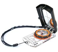 Silva Ranger 2.0 Brújula Avanzada con Espejo, Tarjeta de Pendiente y cordón de Distancia, Naranja