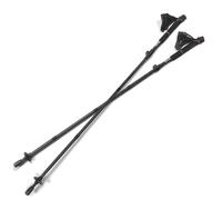 Silva Running poles carbon adjust 100-120cm, bastones de senderismo, negro 120-140 cm Black