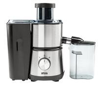 SILVA SCHNEIDER AE 2340 - Exprimidor de frutas y verduras (acero inoxidable, 400 W, fácil limpieza, depósito de 350 ml)